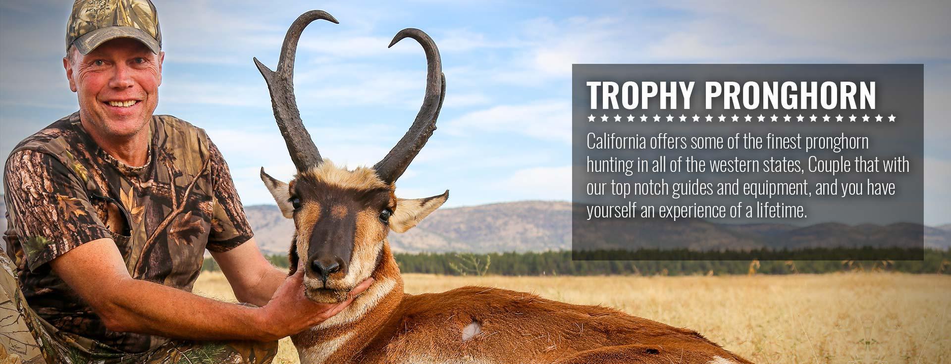 Trophy Pronghorn Antelope Hunting in California with SC2 Outdoors
