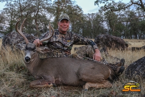 California Blacktail Deer Hunting with SC2 Outdoors | Brad F. Shasta County, California (C Zone) 2016