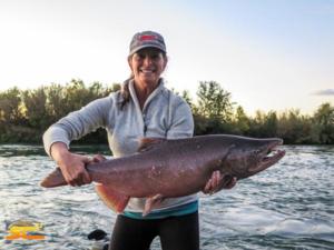 Shelley C. - King Salmon Sacramento River, SC2 Outdoors Fishing