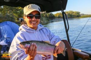 Gabby M. - Rainbow Trout Sacramento River, SC2 Outdoors Fishing