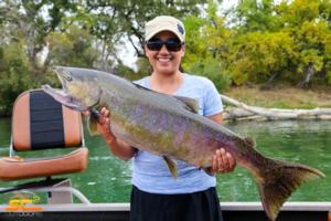 Gabby M. - King Salmon Sacramento River, SC2 Outdoors Fishing
