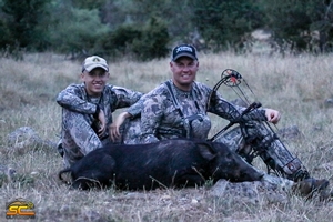 Northern California Wild Hog Hunting with SC2 Outdoors | Mark W. Shasta County, California (June 10, 2017)